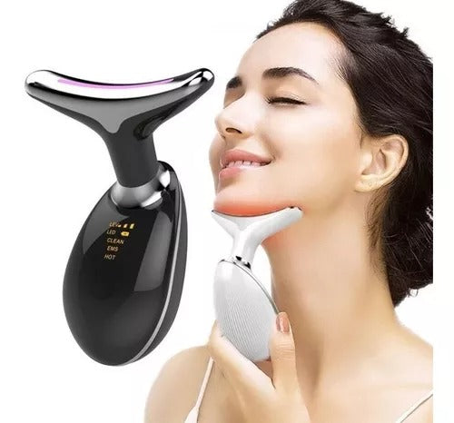 MASAJEADOR FACIAL LED ANTIEDAD