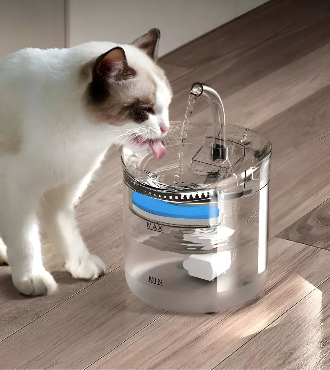 Bebedero con Fuente Agua Eléctrico Para Perros Y Gatos
